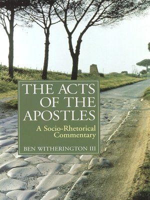 cover image of The Acts of the Apostles